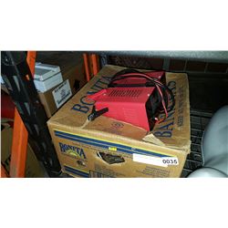 CAR CHARGER AND BOX OF TOOLS