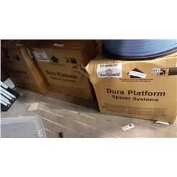 3 NEW SPOOLS OF BLACK DURASEAL 1750 FOOT DURA PLATFORM SPACER SYSTEM