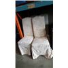 Image 1 : 4 UPHOLSTERED DINING CHAIRS