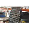 Image 2 : 2 HARDWARE ORGANIZERS AND TRAY OF VARIOUS FUSES
