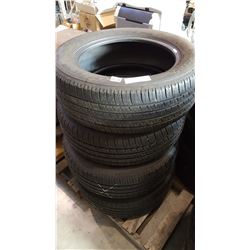 SET OF FOUR MICHELIN PRIMACY P235/60/18 INCH TIRES