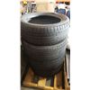 Image 1 : SET OF FOUR MICHELIN 235/55 R19 TIRES