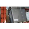 Image 2 : 5 STORAGE TOTES W/ LIDS