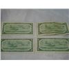 Image 2 : 4 CANADIAN 1 DOLLAR BILLS