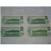 Image 2 : 4 CANADIAN 1 DOLLAR BILLS