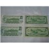 Image 2 : 4 CANADIAN 1 DOLLAR BILLS