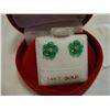 Image 2 : 10KT DIAMOND AND PEARL EARRINGS