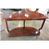 Image 2 : CHERRY WOOD SOFA TABLE