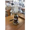 Image 2 : VINTAGE DOUBLE GLASS SHADE LAMP