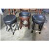 Image 2 : THREE SPINNNG BAR STOOLS