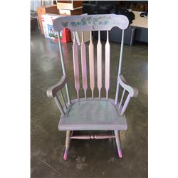 PAINTED ROCKING CHAIR