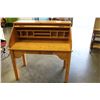 Image 1 : PINE ROLL TOP DESK
