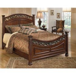 NEW ASHLEY SIGNATURE CONTEMPORARY KINGSIZE PANEL BEDFRAME RETAIL $1876