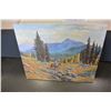 Image 1 : FOOTHILLS OIL ON CANVAS BY OTTO JEGODTKA