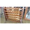Image 2 : SOLID TEAK WINE RACK