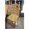 Image 2 : WOODEN KITCHEN TABLE AND FOUR CHAIRS