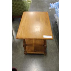 VILAS MAPLE 3 TIER END TABLE