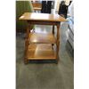 Image 2 : VILAS MAPLE 3 TIER END TABLE