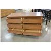 Image 2 : 6 DRAWER WALNUT DRESSER
