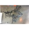 Image 1 : 3 BLACK METAL BASES