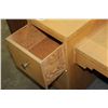 Image 3 : OAK VANITY W/ MIRROR