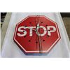 Image 1 : WOODEN STOP SIGN CLOCK
