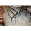 Image 1 : NESTING METAL TRIANGLE END TABLES