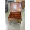 Image 2 : ANTIQUE CHEST ON WHEELS