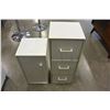Image 1 : 1 DOOR CUPBOARD AND 3 DRAWER STAND