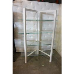 METAL GLASS SHELF