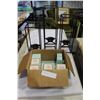 Image 1 : 3 PARTY LIGHT STANDS AND BOX OF PARTY LIGHTS