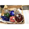 Image 2 : BOX OF VINTAGE BOTTLES AND COKE PUZZLE AND PINS