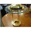 Image 1 : RETRO METAL AND GLASS TABLE LAMP