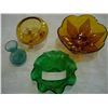 Image 1 : 4 PIECES OF ART GLASS