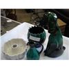 Image 1 : BLUE MOUNTAIN POTTERY FIGURE, VASE, PITCHER, AND MOULD
