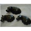 Image 5 : LOT OF SOAPSTONE CARVINGS