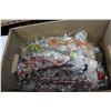 Image 1 : BOX OF NEW IN PACKAGE COSTUME JEWELLRY