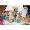 Image 1 : TRAY OF COLLECTIBLE DOLLS AND TRAY OF COLLECTIBLE DISNEY, ETC.