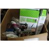 Image 2 : BOX OF SELFIE STICKS, TRIPODS, AND CABLES