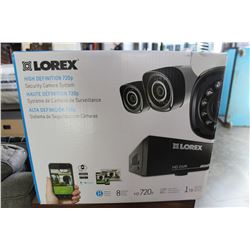 BRAND NEW LOREX HIGH DEFINITION 720P SECURITY CAMERA SYSTEM 8 CAMERAS AND DVR INCLUDED