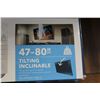 Image 2 : NEW OVERSTOCK INSIGNIA 47-80 INCH TILTING TV WALL MOUNT 120LB CAPACITY