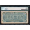 Image 2 : 1864 $50 Confederate States of America Note PMG 45