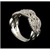 Image 4 : 1.25 ctw Diamond Ring - 14KT White Gold