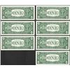 Image 2 : Lot of (7) Consecutive 1957B $1 Silver Certificate Notes