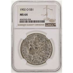 1902-O $1 Morgan Silver Dollar Coin PCGS MS64