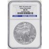 2007-W $1 American Silver Eagle Coin NGC MS70 Early Releases