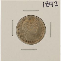 1892 Barber Quarter Coin