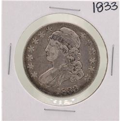 1833 Capped Bust Half Dollar Coin