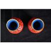 Image 3 : A pair of Two Middle 20th Century Export Small Cinnabar Lacquer Vase.
