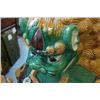 Image 2 : A Pair of Two Xiang Rui "San Cai" Ceramic Lions.